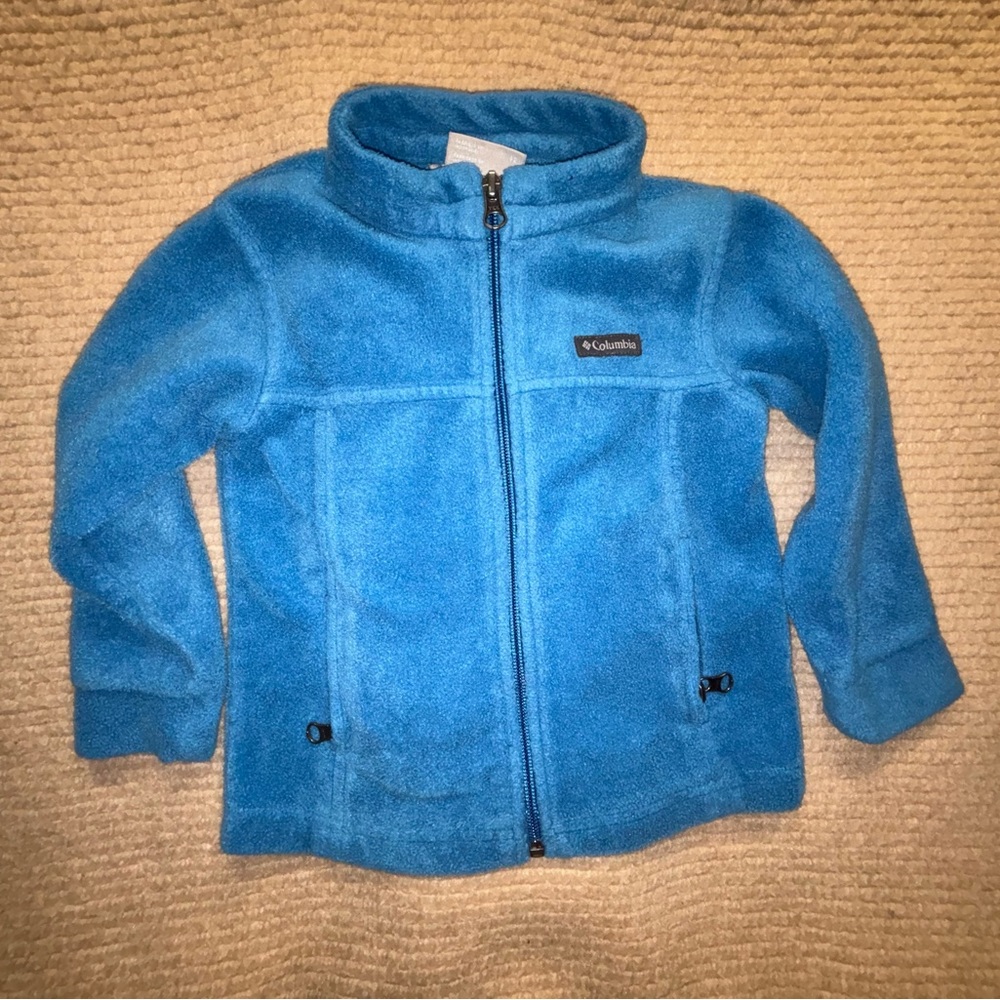 Columbia Vibrant Blue Full-Zip Fleece